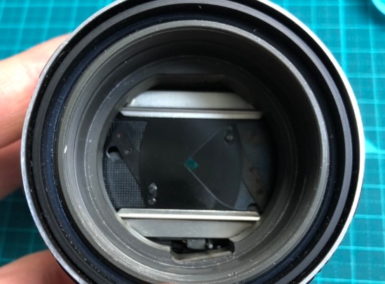 ロシア製 ゼニター MC ZENITAR-ME1 50mm F1.7 M42 スクウェア絞り羽根修理し改善