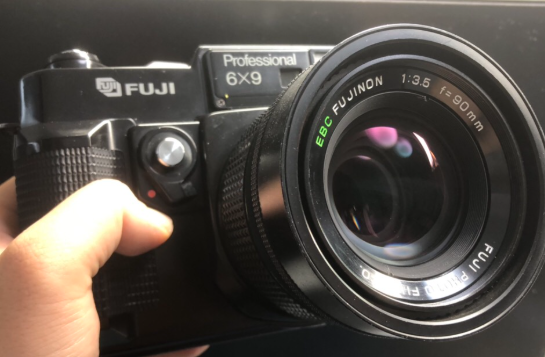 Fuji GSW690III 2016年で関東カメラのオーバーホール済み - フィルムカメラ
