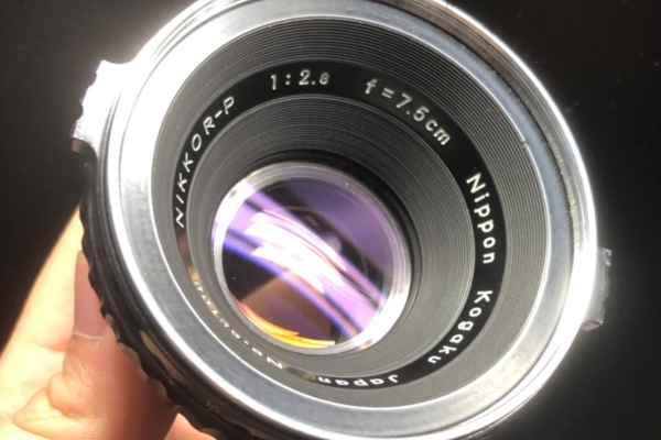 オールドレンズ修理】ゼンザブロニカ ZENZA BRONICA S2 用 Nippon Kogaku NIKKOR-P 75mm F2.8  カビ取りました – オールドレンズ修理屋