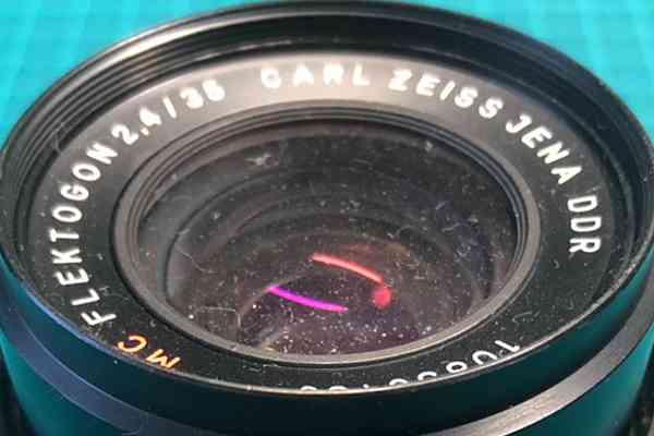 【レンズ買取】Carl Zeiss Jena DDR MC Flektogon 35mm F2.4 のカビ、絞り羽根動作不可、ヘリコイド重めを査定しました