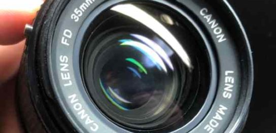 【オールドレンズ修理】キヤノン Canon Lens FD 35mm F2 SSC s.s.c. カビ取りました