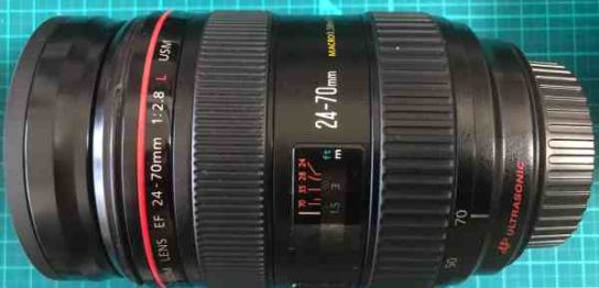 【レンズ買取】キヤノン Canon EF 24-70mm F2.8 L USM 動作不良ありの査定価格