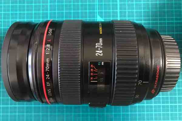 【レンズ買取】キヤノン Canon EF 24-70mm F2.8 L USM 動作不良ありの査定価格