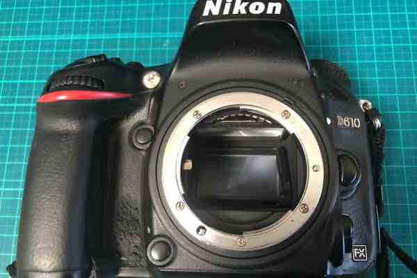 【壊れたカメラ買取】デジタル一眼レフカメラ ニコン Nikon D610 シャッター不可の査定価格