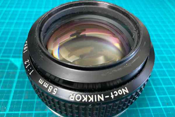 【レンズ買取】ニコン Nikon Noct‐NIKKOR 58mm F1.2 Ai-s カビありの査定価格