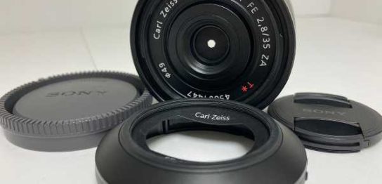 【レンズ買取】ソニー SONY Sonnar FE 35mm F2.8 ZA T* Eマウント 美品の査定価格