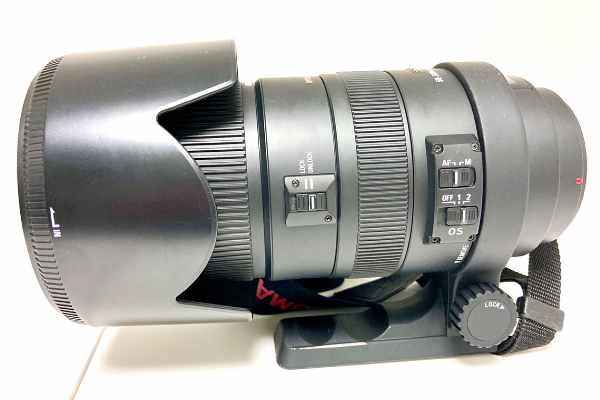 【レンズ買取】シグマ SIGMA APO 50-500mm F4.5-6.3 DG OS HSM Sony Aマウント 美品の査定価格