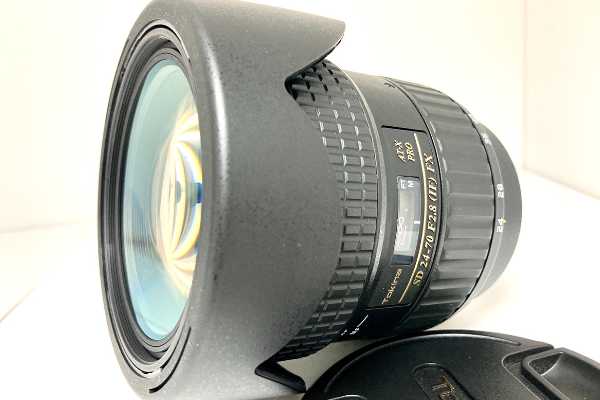 【レンズ買取】トキナー Tokina AT-X SD 24-70mm F2.8 PRO FX キヤノン EFマウント 美品の査定価格
