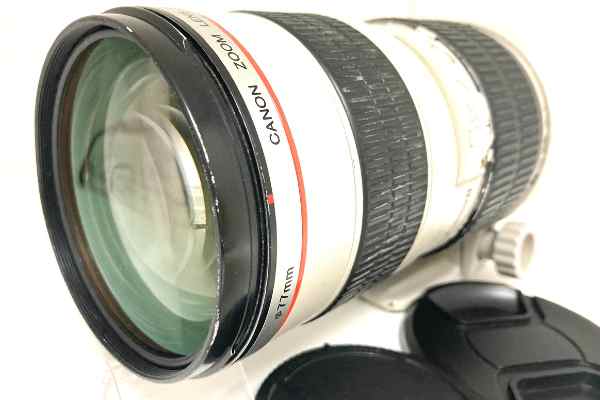 【壊れたレンズ買取】キヤノン Canon ZOOM LENS EF 70-200mm F2.8 L USM 接点不良品の査定価格