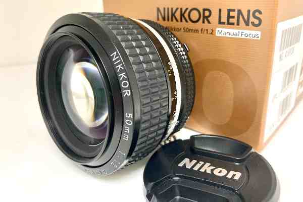 【レンズ買取】ニコン Nikon NIKKOR 50mm F1.2 Ai-s 美品の査定価格