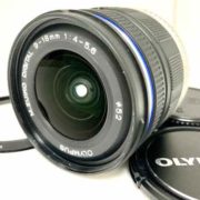 【レンズ買取】オリンパス OLYMPUS M.ZUIKO DIGITAL ED 9-18mm F4-5.6 美品の査定価格