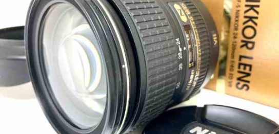 【レンズ買取】ニコン Nikon AF-S NIKKOR 24-120mm F4 G ED VR 美品の査定価格