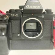 【壊れたカメラ買取】キヤノン Canon New F-1 AEファインダー シャッター不良（粘り）、ファインダー曇りの査定価格