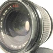 【壊れたレンズ買取】キヤノン Canon LENS FD 35mm F2 S.S.C. カビあり・絞り故障の査定価格