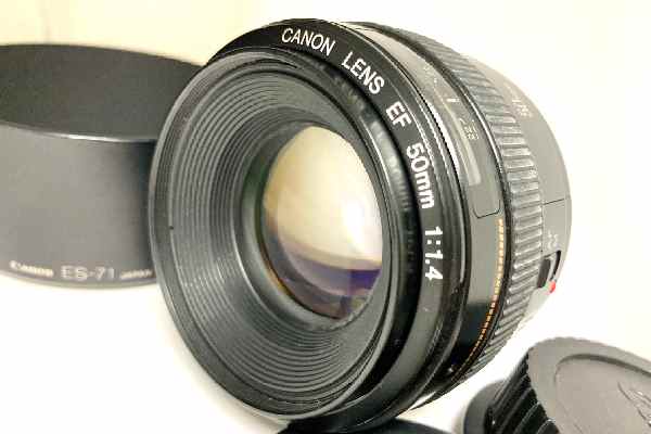 【レンズ買取】キヤノン Canon EF 50mm F1.4 USM カビありの査定価格