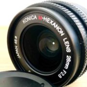 【レンズ買取】コニカ KONICA M-HEXANON LENS 28mm F2.8 カビ・クモリありの査定価格
