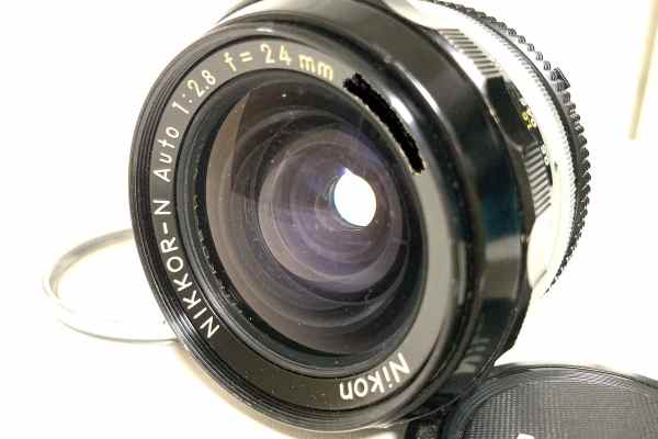 【レンズ買取】ニコン Nikon NIKKOR-N Auto 24mm F2.8 Ai 表面にカビありの査定価格