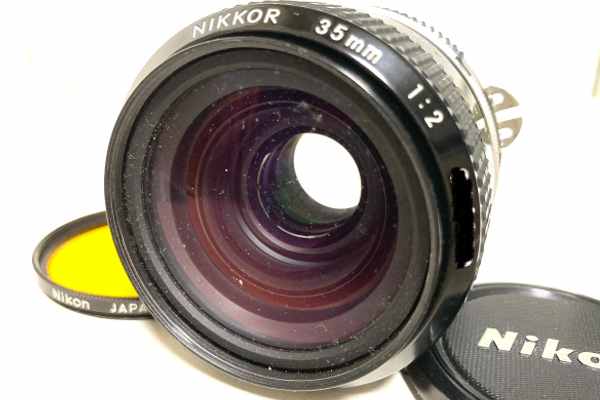 【レンズ買取】ニコン Nikon NIKKOR 35mm F2 Ai カビ・クモリありの査定価格