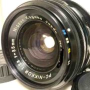 【レンズ買取】ニコン Nikon PC-NIKKOR 35mm F2.8 美品の査定価格