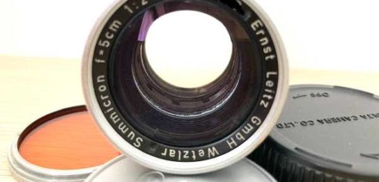 【レンズ買取】ライカ Leica summicron 50mm f2 Mマウント バルサム切れ・クモリありの査定価格