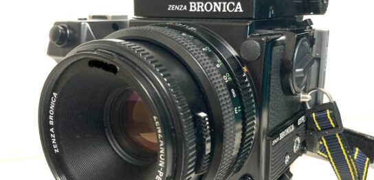 【壊れたカメラ買取】ゼンザブロニカ Zenza Bronica ETR Si AE-II 75mm F2.8 通電不可の査定価格