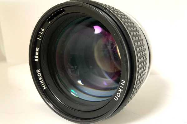 レンズ買取】ニコン Nikon NIKKOR 85mm F1.4 Ai-s SIC 美品の査定価格