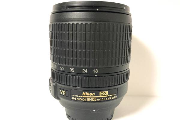 【レンズ買取】ニコン Nikon AF-S DX NIKKOR 18-105mm F3.5-5.6G ED VR 美品の査定価格