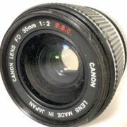 【レンズ買取】キヤノン CANON LENS FD 35mm F2 S.S.C. カビ・曇り