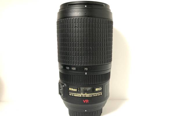 【レンズ買取】ニコン Nikon AF-S VR Zoom-Nikkor 70-300mm F4.5-5.6G IF-ED カビありの査定価格