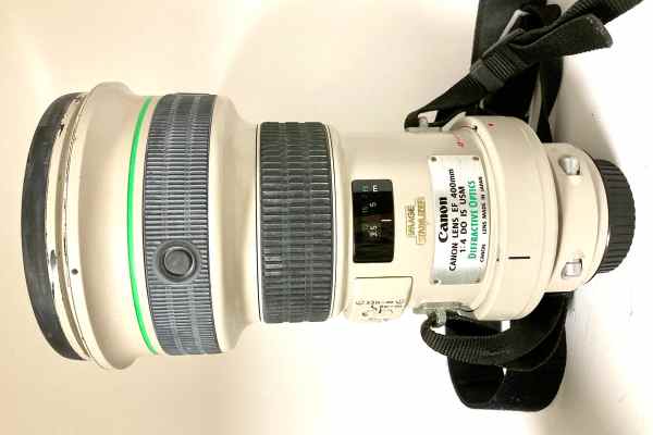 【レンズ買取】キヤノン Canon LENS EF 400mm F4 DO IS USM DIFFRACTIVE OPTICS ゴム白化の査定価格