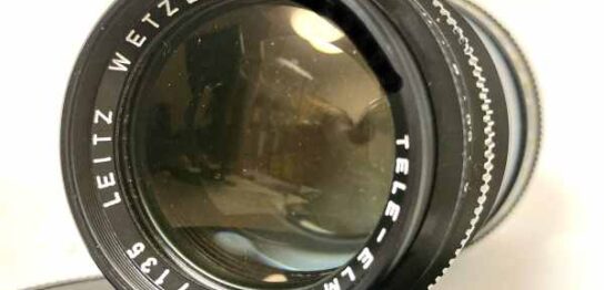 【レンズ買取】ライカ Leica TELE-ELMAR 135mm F4 LEITZ WETZLAR クモリありの査定価格