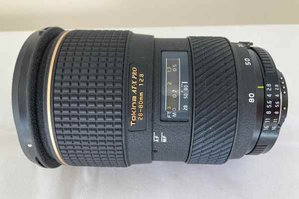 【レンズ買取】トキナー Tokina AT-X PRO 28-80mm F2.8 Nikonクモリ・AF不可の査定価格