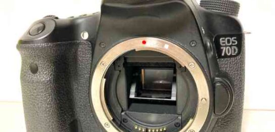 【カメラ買取】キヤノン EOS 70D ボディ モニター不良の査定価格