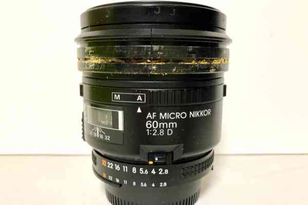 【レンズ買取】ニコン Nikon AF MICRO NIKKOR 60mm F2.8 D ウスクモリ・サビ汚れありの査定価格