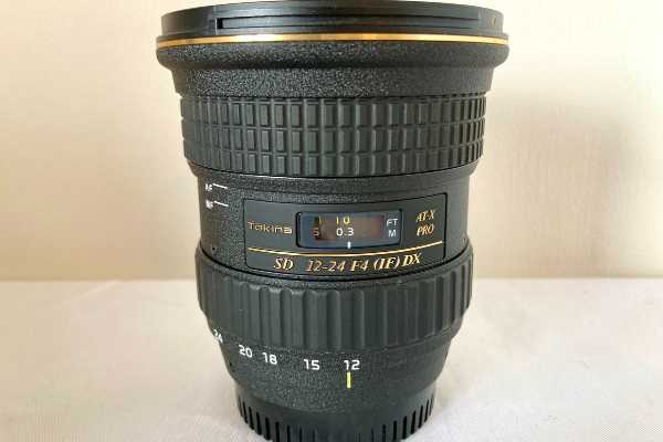 【レンズ買取】トキナー Tokina AT-X PRO DX 12-24mm F4 Nikon 美品 の査定価格