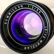 【レンズ買取】ライカ Leica Summicron 50mm F2 ブラック LEITZ WETZLAR 第二世代 クモリ・バルサム切れ・絞り羽根油染み の査定価格