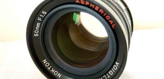 【レンズ買取】フォクトレンダー Voigtlander NOKTON 50mm F1.5 Aspherical Leica Mマウント クモリ・バルサム切れ の査定価格