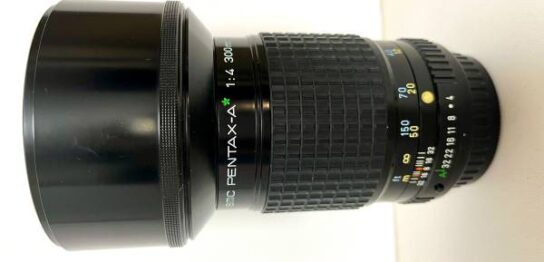 【レンズ買取】ペンタックス PENTAX SMC PENTAX-A* 300mm F4 カビありの査定価格