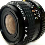 【レンズ買取】ペンタックス PENTAX SMC PENTAX-A 35mm F2 クモリ、ゴム空回りの査定価格