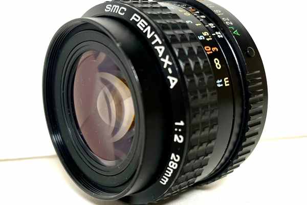 【レンズ買取】ペンタックス PENTAX SMC PENTAX-A 28mm F2 クモリありの査定価格
