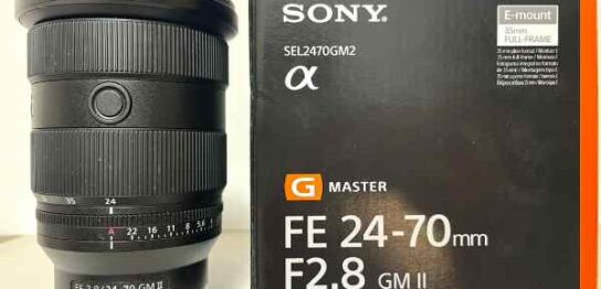 【レンズ買取】ソニー SONY FE 24-70mm F2.8 GM II E マウント SEL2470GM2 水没品の査定価格