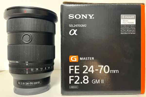 【レンズ買取】ソニー SONY FE 24-70mm F2.8 GM II E マウント SEL2470GM2 水没品の査定価格