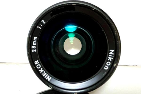 【レンズ買取】ニコン Nikon NIKKOR 28mm F2 Ai-s カビ・傷ありの査定価格