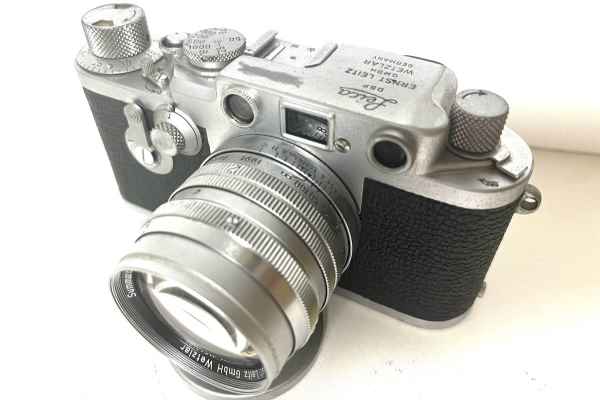 【カメラ買取】ライカ Leica IIIF Ernst Leitz GmbH Wetzlar Summarit 50mm F1.5 Lマウント シャッター不良・革剥がれ・カビの査定価格