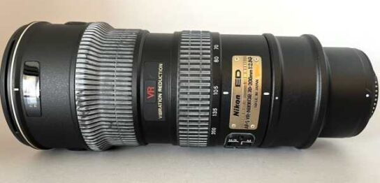 【レンズ買取】ニコン Nikon AF-S VR ZOOM NIKKOR ED 70-200mm F2.8 G カビ・AF不良（ピントが合わない）の査定価格