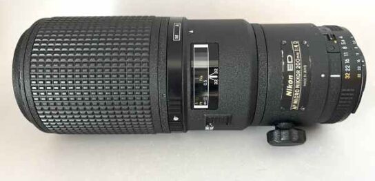 【レンズ買取】ニコン Nikon AF MICRO NIKKOR 200mm F4D ED AF不良の査定価格