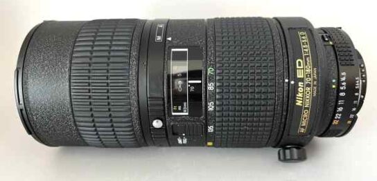 【レンズ買取】ニコン Nikon ED AF MICRO NIKKOR 70-180mm F4.5-5.6 D カビ・クモリありの査定価格