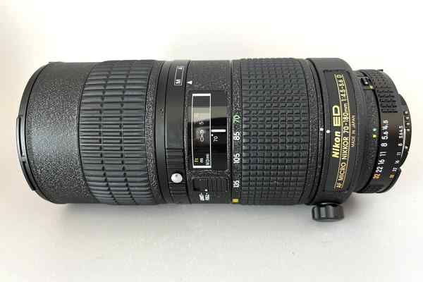 【レンズ買取】ニコン Nikon ED AF MICRO NIKKOR 70-180mm F4.5-5.6 D カビ・クモリありの査定価格