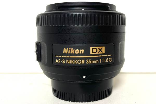 【レンズ買取】ニコン Nikon AF-S NIKKOR 35mm F1.8 G DX カビありの査定価格