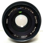 【レンズ買取】オリンパス OLYMPUS OM SYSTEM ZUIKO AUTO-S 40mm F2 カビ・クモリ・フィルター外れないの査定価格